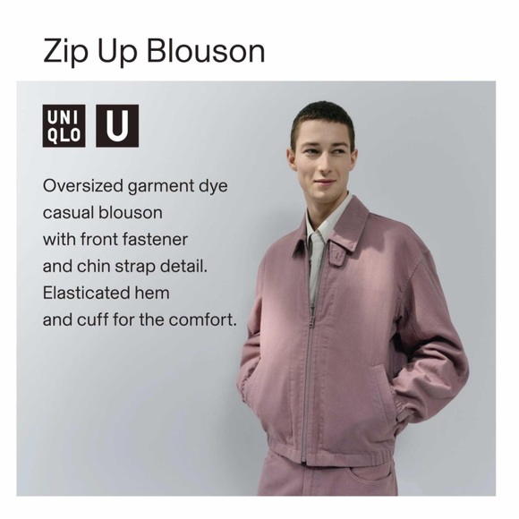 Uniqlo Zip-Up Blouson - Picture 10 of 16